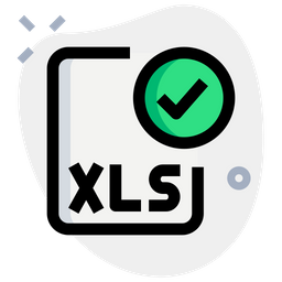 Xls-Datei prüfen  Symbol