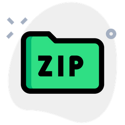 Zip Ordner  Symbol