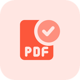 Check Pdf File  Icon