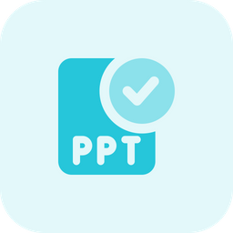 Check Ppt File  Icon