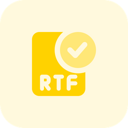 Check Rtf File  Icon