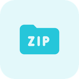 Zip Ordner Ordner Zip Symbol