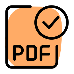 Check Pdf File  Icon