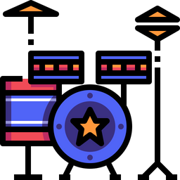 Elektrische trommel  Symbol