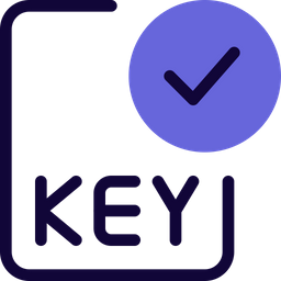 Check Key File  Icon