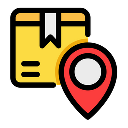 Package Delivery Location  Icon