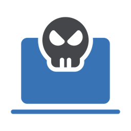 Laptop Hacking  Icon