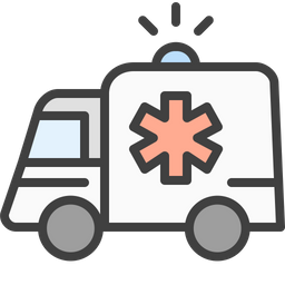 Krankenwagen  Symbol