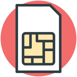 Sim Card Phone Icon
