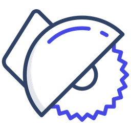 Cortador circular  Icono