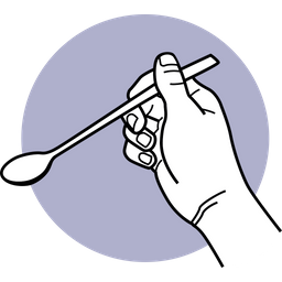 Holding Spoon  Icon