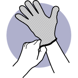 Wearing Gloves  Icon