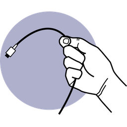 Holding Wire  Icon