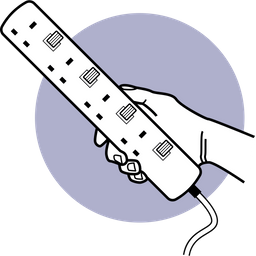 Holding Extension Board  Icon