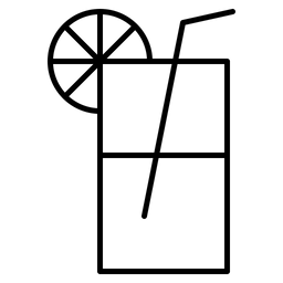 Orangensaft  Symbol