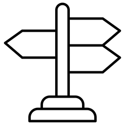 Richtungstafel  Symbol