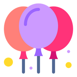 Balloons  Icon