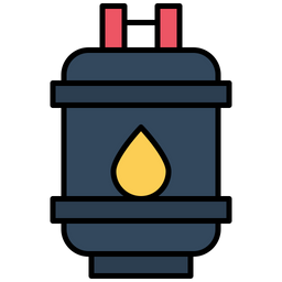 Gasbehälter  Symbol