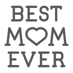 Best Mom Ever  Icon