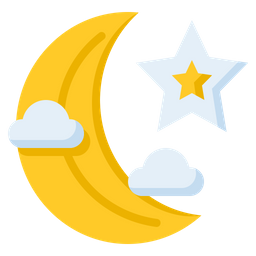 Half moon  Icon