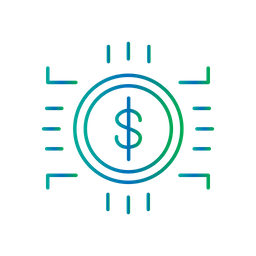 Dollar-Mikrochip  Symbol