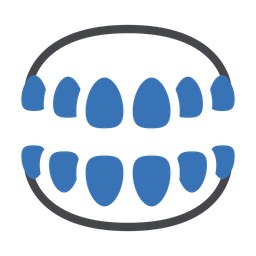 인공 치아  아이콘