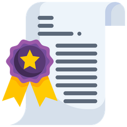 Certificate  Icon