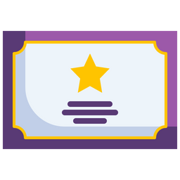 Certificate  Icon