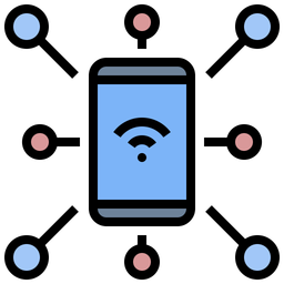 Mobiles WLAN  Symbol