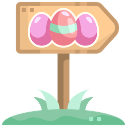 Tablero de pascua  Icono