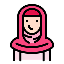 Muslim Woman  Icon