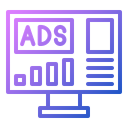 Ads Graph  Icon