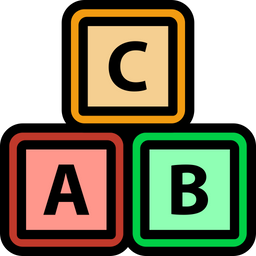 Abc Block  Icon