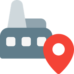 Factory Location  Icon