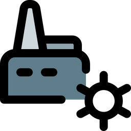 Factory Management  Icon