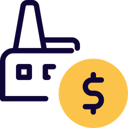 Factory Money  Icon