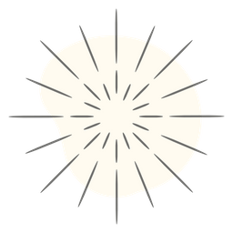 Geometric Sunburst  Icon