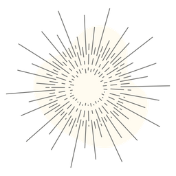 Geometric Sunburst  Icon