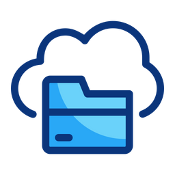 Cloud Folder  Icon