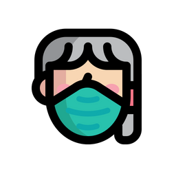 Woman Facemask  Icon