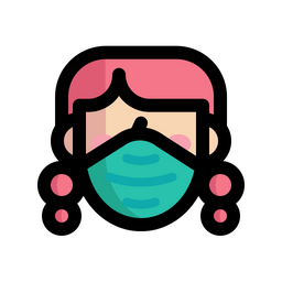 Woman Facemask  Icon