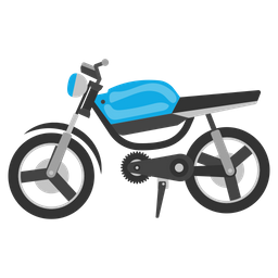 Vintage Motorbike  Icon