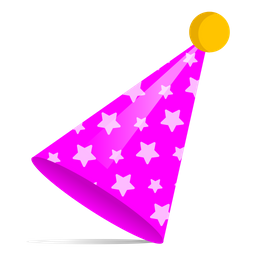 Birthday Cap  Icon