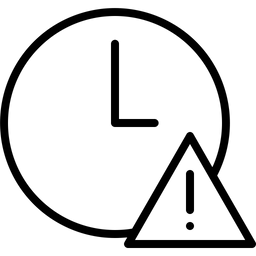 Uhrfehler  Symbol