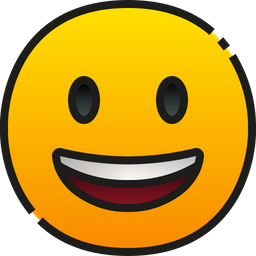 Grinning Face  Icon