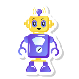 Cute Robot  Icon