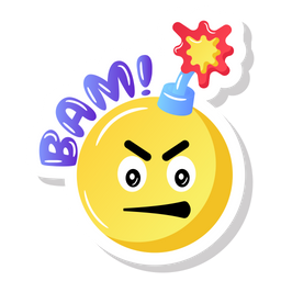 Bam Emoji  Icon