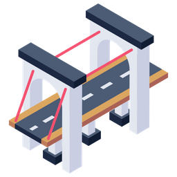 Plataforma del puente  Icono