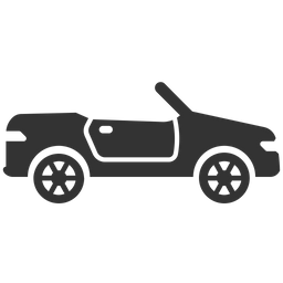 Convertible car  Icon