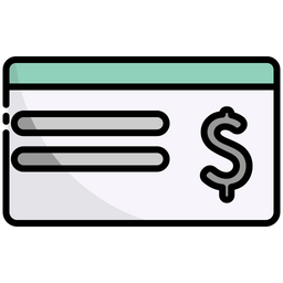 Cheque  Icon